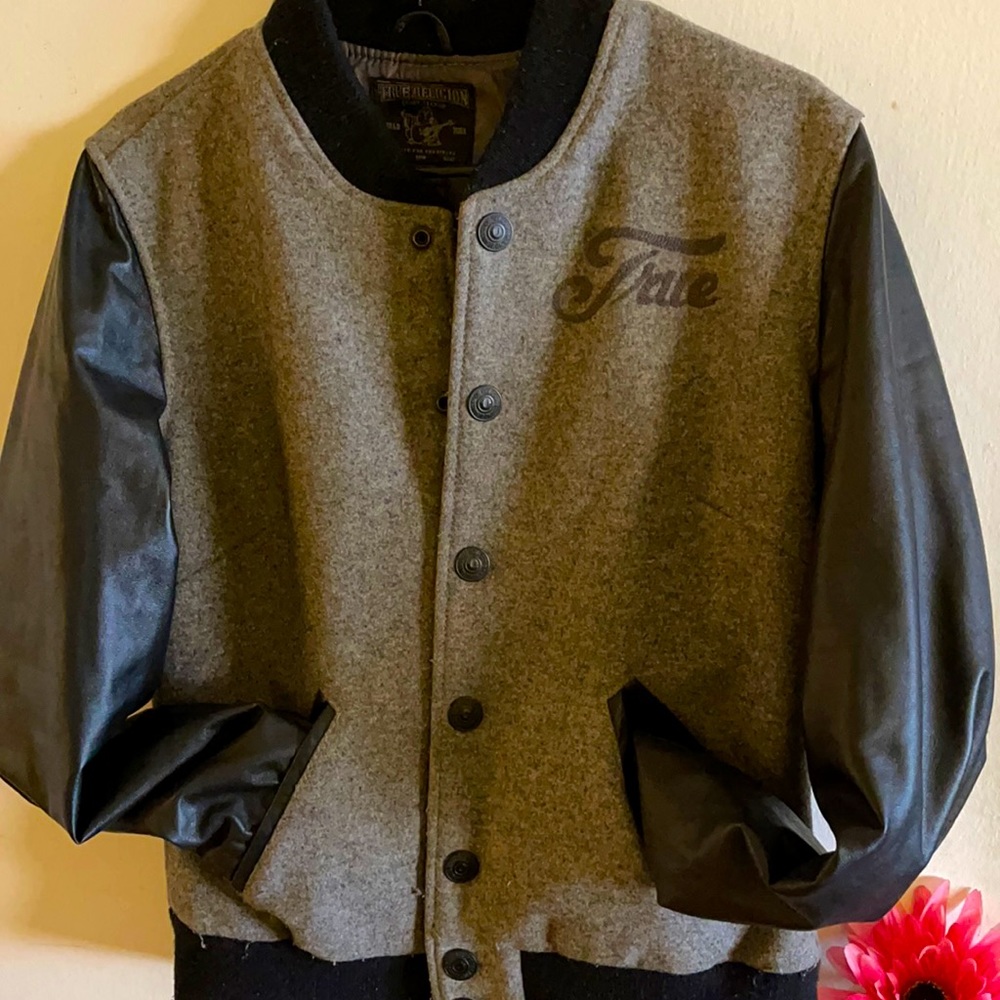 True Religion Varsity Jacket